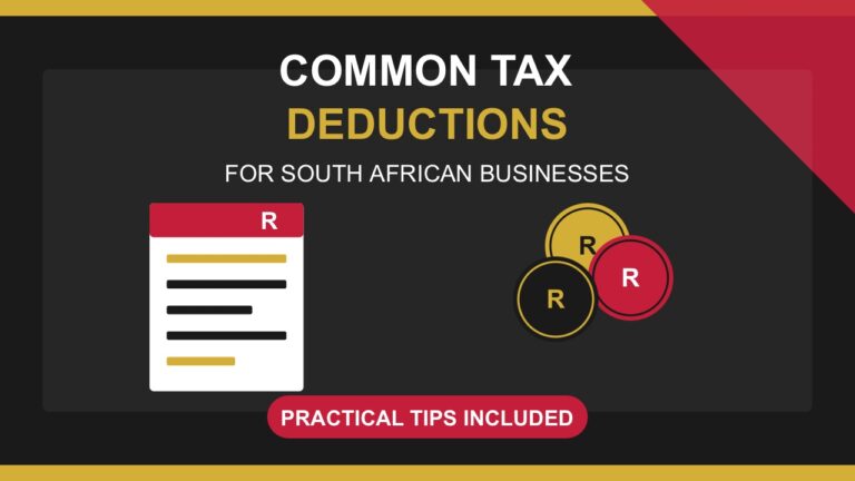 Common Tax Deductions for South African Businesses