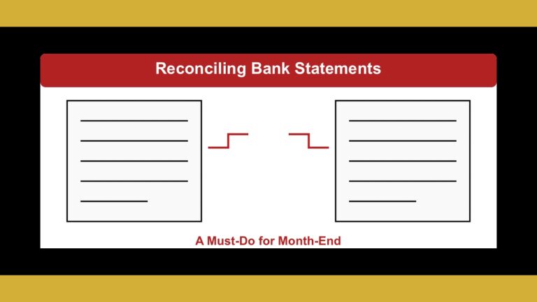 Reconciling Bank Statements in QuickBooks